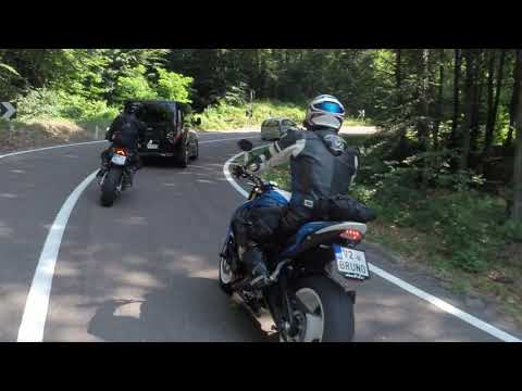 V2 Alpy 2019 Passo Mendola, Aprilia V4 Tuono Factory onboard helmet, GOPRO Hero3+, group ride