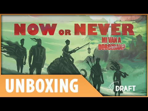 Most vagy soha? | Now or Never társasjáték unboxing - :: DRAFT :: Társasjáték vlog