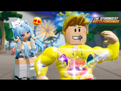 Turning Into COSMIC GAROU To Date With E-Girls in Roblox The Strongest Battlegrounds.