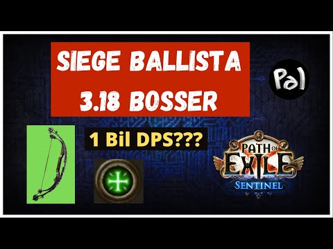 Project 20+ Siege Ballistas, Pushing Dex-Stacking to the Limit in 3.18 | Path of Exile, Sentinel