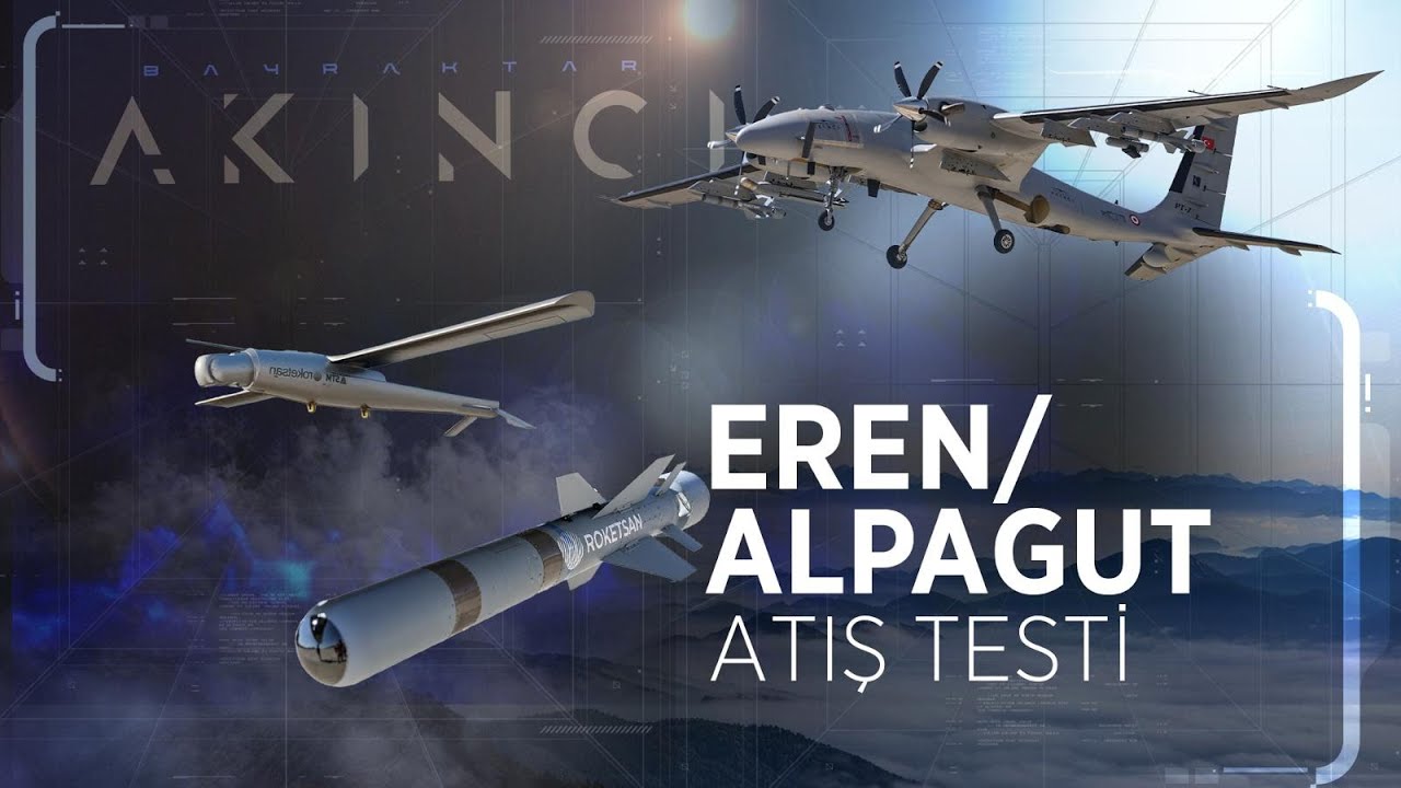 ALPAGUT'un AKINCI TİHA Atış Testi