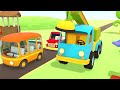 Sing With Leo Car Cartoons For Kids Baby Songs The Tow Truck Leo The Truck Street Vehicles