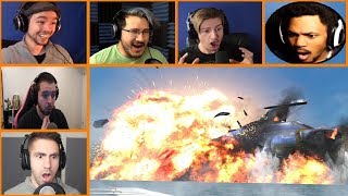 Let's Players Reaction To The Aurora Exploding | Subnautica