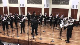 Trombone Choir Performs Aria and Dance with Jeremy Moeller - Merit School of Music Performathon 2013
