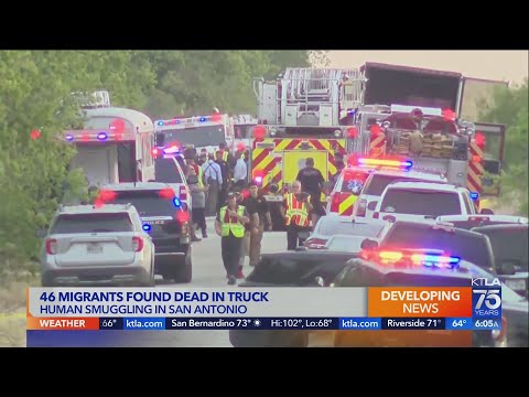 46 people found dead in trailer had been abandoned in sweltering Texas heat