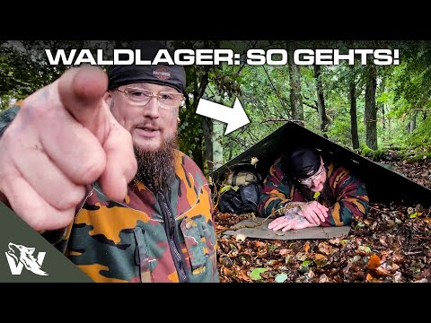 SO findest du einen GUTEN LAGERPLATZ im WALD! | OUTDOOR