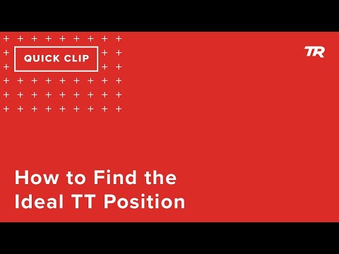 How to Find the Ideal TT Position (Ask a Cycling Coach 309)