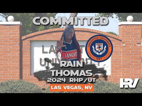 2024 Rain Thomas 🥎 Committed to Langston University