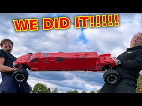 World Record! FASTEST off road RC Car on grass 101mph