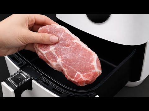 This Trick Makes the Juiciest Pork in the Air Fryer! Better Than Frying!