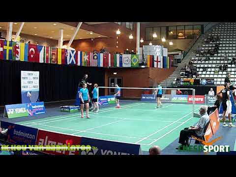 Yonex Dutch Open 2018 XD: Ruben Jille/Imke van der Aar - Matthew Clare/Victoria Williams