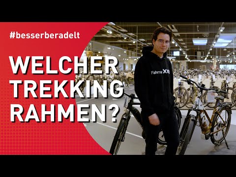 Welcher E-Trekkingbike Rahmen? Tiefeinsteiger, Trapez & Diamantrahmen vorgestellt