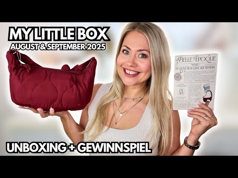 OMG😍 My Little Box August + September 2025 | Unboxing & Verlosung 