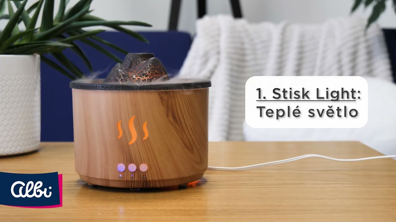 Ultrasonický difuzér Unique - Sopka