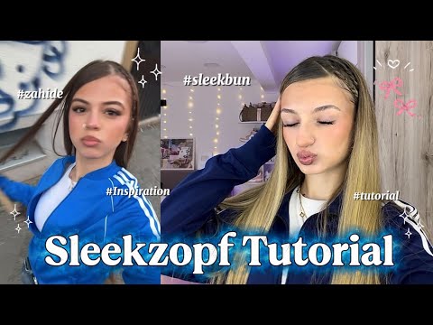 Zahide Sleekzopf Tutorial 😱💇‍♀️