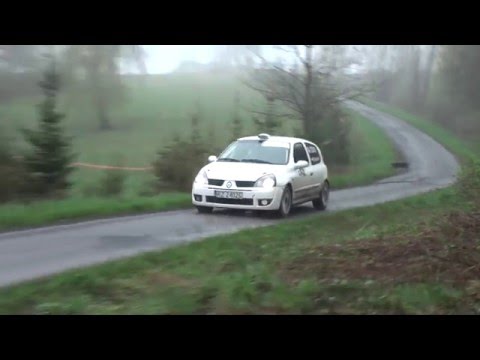 Paweł Sanecki / Grzegorz Mortek - Renault Clio - KJS 4 Rajd Krośnieński 10-04-2016 Krosno