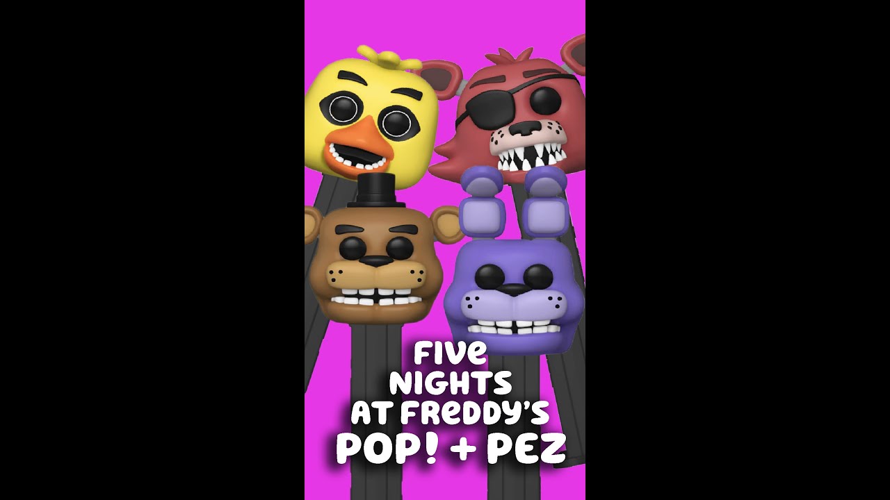 Five Nights At Freddy’s Funko POP! + PEZ Dispensers