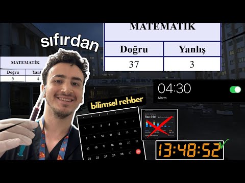 A YKS STUDY SYSTEM THAT WILL HELP YOU ACHIEVE A HIGH SCORE FROM SCRATCH IN 6 MONTHS | BOOST YOUR ...