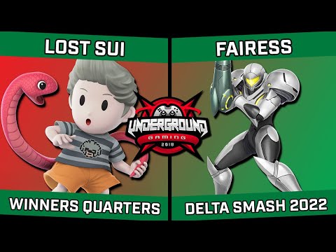 LOST | Sui (Lucas) vs Fairess (Samus) - Delta Smash Championship 2022