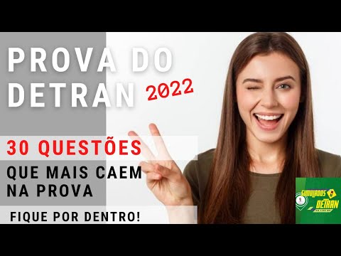 PROVA SIMULADA DO DETRAN MG 2022,COMO PASSAR NA PROVA, DICAS