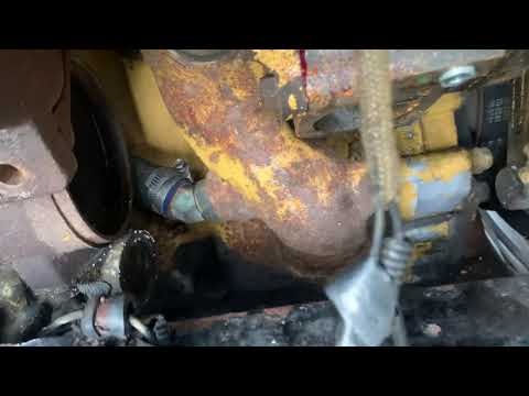 Replacing a water pump on a C15 Acert (part 2)