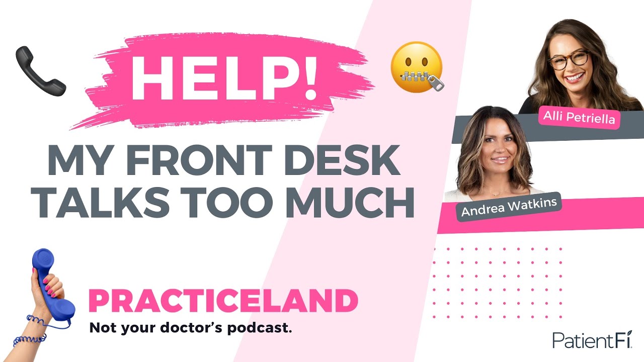 Help! My Front Desk Talks Too Much