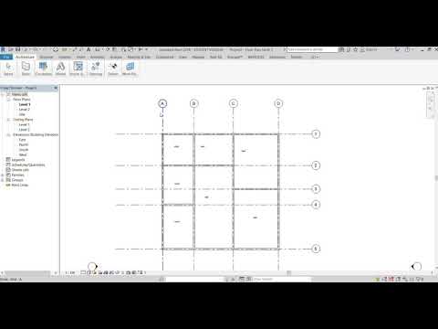Part 29 REVIT  Structures  Grid line creation