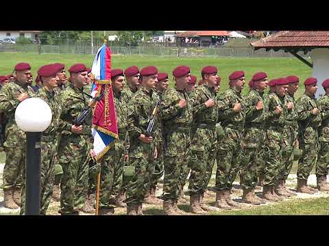 Zakletva pripadnika 63. padobranske brigade