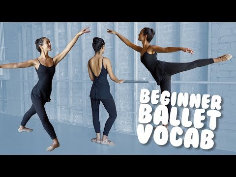 Learn Basic Ballet Vocab with Demonstration for Beginners I @trainwithkendall