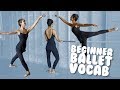 Learn Basic Ballet Vocab With Demonstration For Beginners I Trainwithkendall