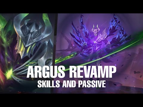 ARGUS REVAMP | SKILLS AND PASSIVE | NEW UPDATE - Mobile Legends