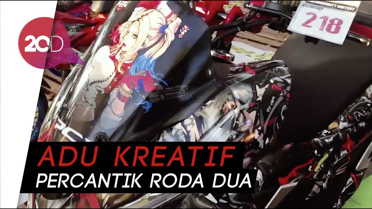 Ajib! 175 Modifikator Motor Unjuk Gigi Pamerkan Tunggangan