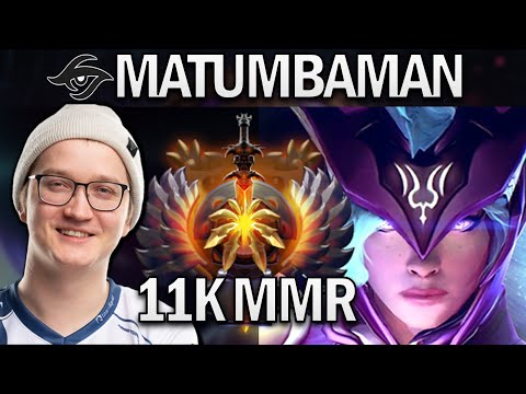 SECRET.MATUMBAMAN LUNA - RANK 3 MMR - DOTA 2 7.27 GAMEPLAY