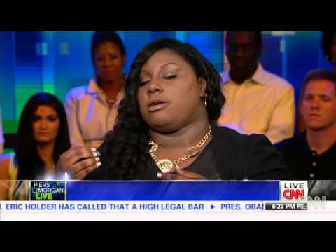 Piers Morgan - Jeantel Recounts Trayvon's Last Moments - 15/07/2013