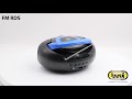 Radijas Trevi Boombox Trevi CMP588 DAB USB CD radijas BT juoda