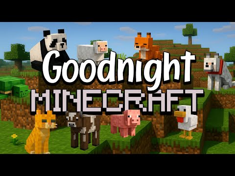 Goodnight Minecraft 🧱 Soothing Bedtime Story with 2 Hours of Calm Music