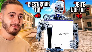 J'OFFRE UNE PS5 À UN JEUNE INCONNU SUR WARZONE...