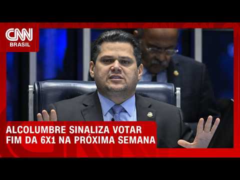 Alcolumbre sinaliza votação da PEC do fim da 6×1 na próxima semana | HORA H