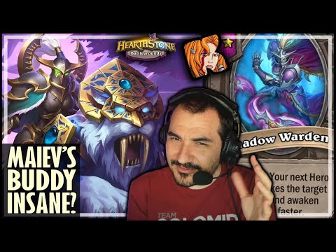 BG BUDDIES FIXED MAIEV! - Hearthstone Battlegrounds