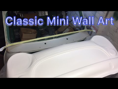Classic Mini Wall Art - Unboxing Video , absmotorsport.net ,