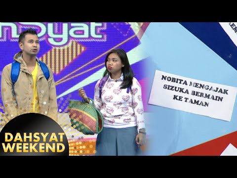 Raffi 'Nobita' Gak Mau Mumuk 'Shizuka' Pergi Ke Taman [Dahsyat] [27 Mar 2016]