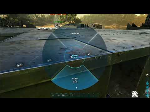 Small Modern Taming Raft or Motorboat - Ark Survival Evolved