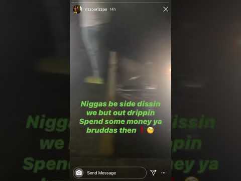 Rizzo Rizzo on Instagram trying to plead with Maxo Kream