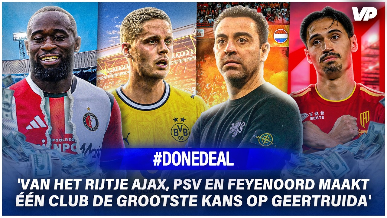 'Ajax, PSV en Feyenoord: één club maakt de grootste kans op Geertruida'