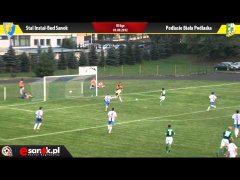Stal Instal-Bud Sanok - Podlasie Biała Podlaska 1 września 2012 - Esanok.pl