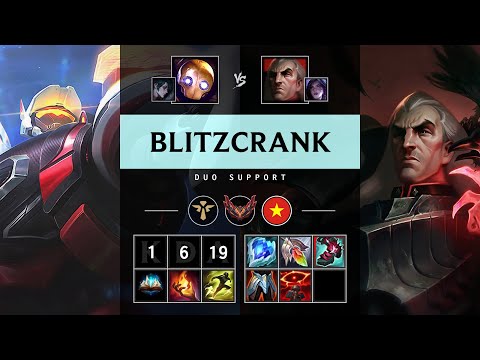 Blitzcrank Support vs Swain - VN Grandmaster Patch 25.17