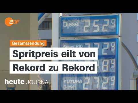 Video Thumbnail: heute journal vom 07.04.2026 Spritpreise, Trump droht Iran, Wahlkampf in Ungarn