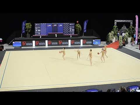 GR Solliès Nationale ensemble 10-11 ans Vice Championne de france 2019 Brest