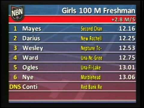 Girls 100m Freshman Heat 2 - New Balance Nationals Outdoor 2013