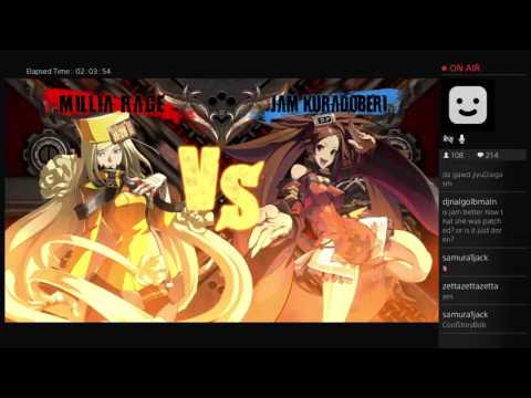 GGXrdR PSN 11/22/16 - D-Link|Lord Knight (Millia) vs Doren2k (Jam) FT7+Analysis